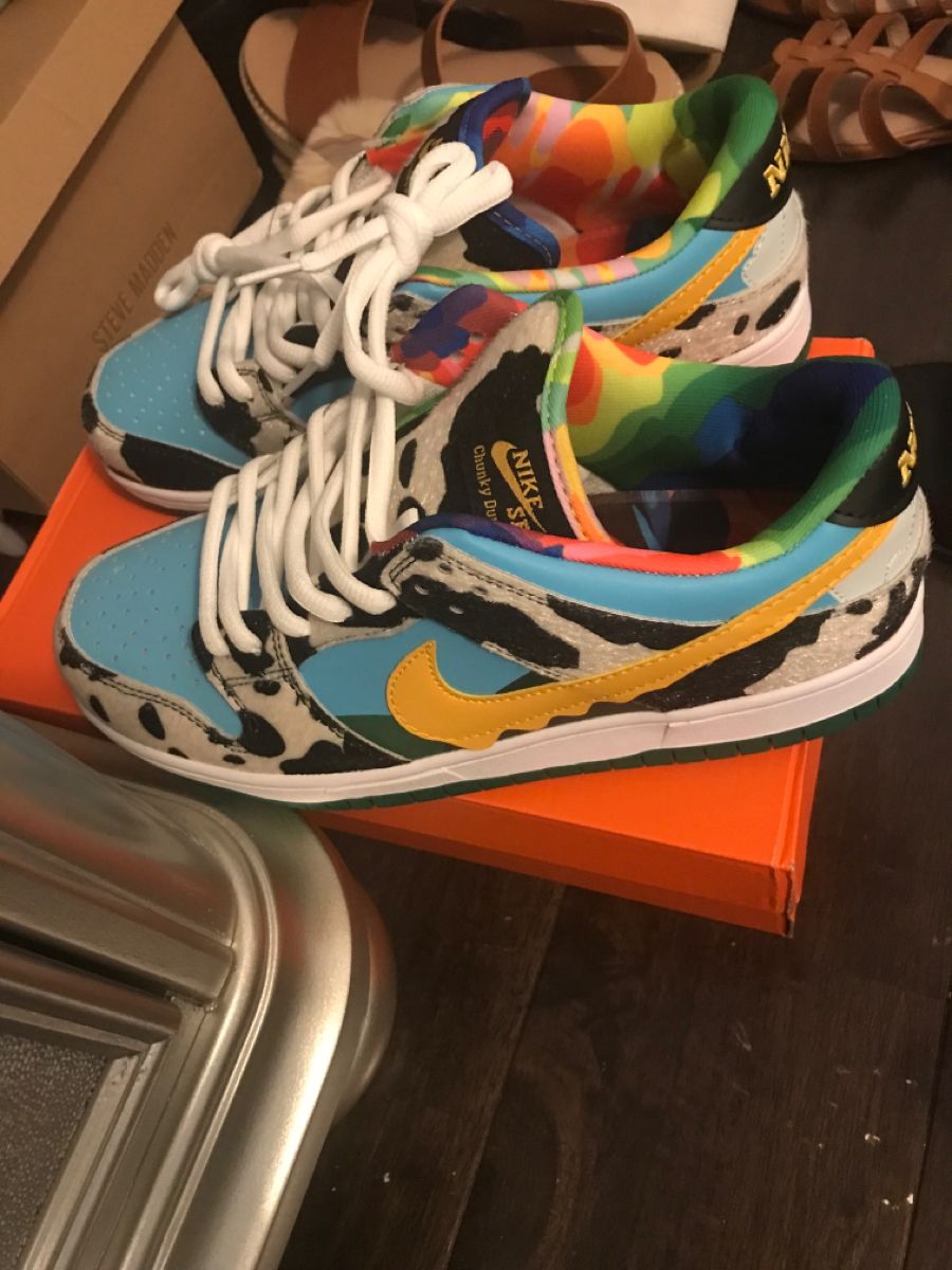 Nike x Ben & Jerry’s SB Dunk Low ‘Chunky Dunky’ photo review