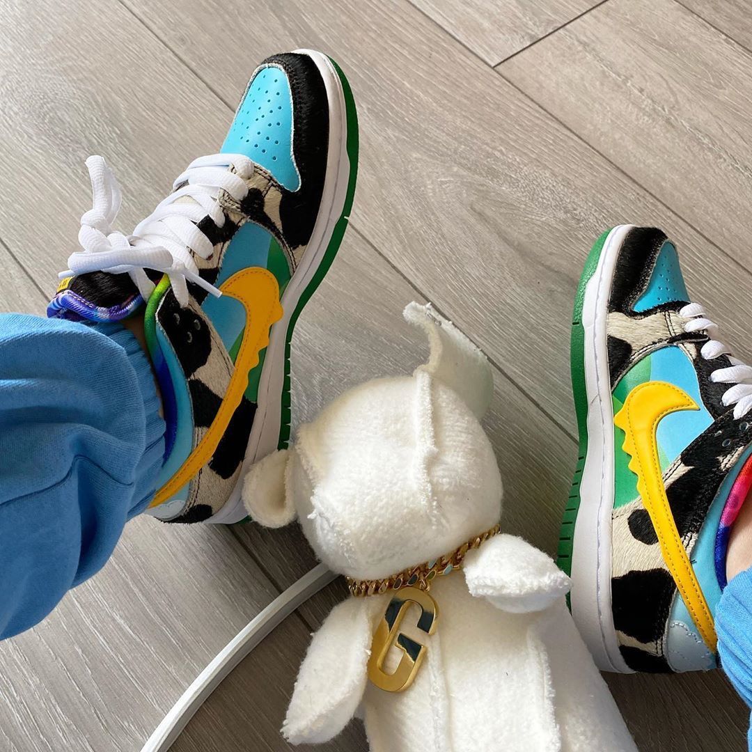 Nike x Ben & Jerry’s SB Dunk Low ‘Chunky Dunky’ photo review