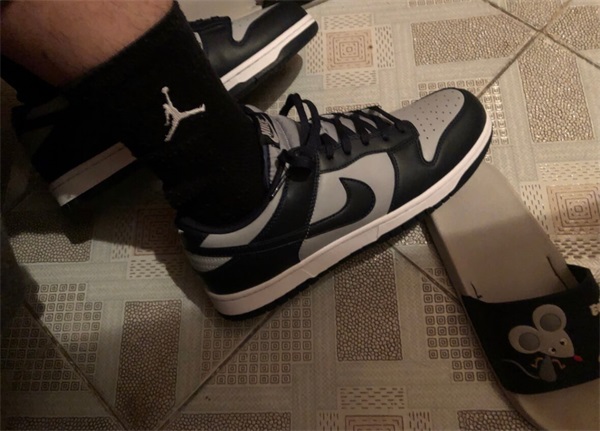Nike Dunk Low ‘Georgetown’ photo review
