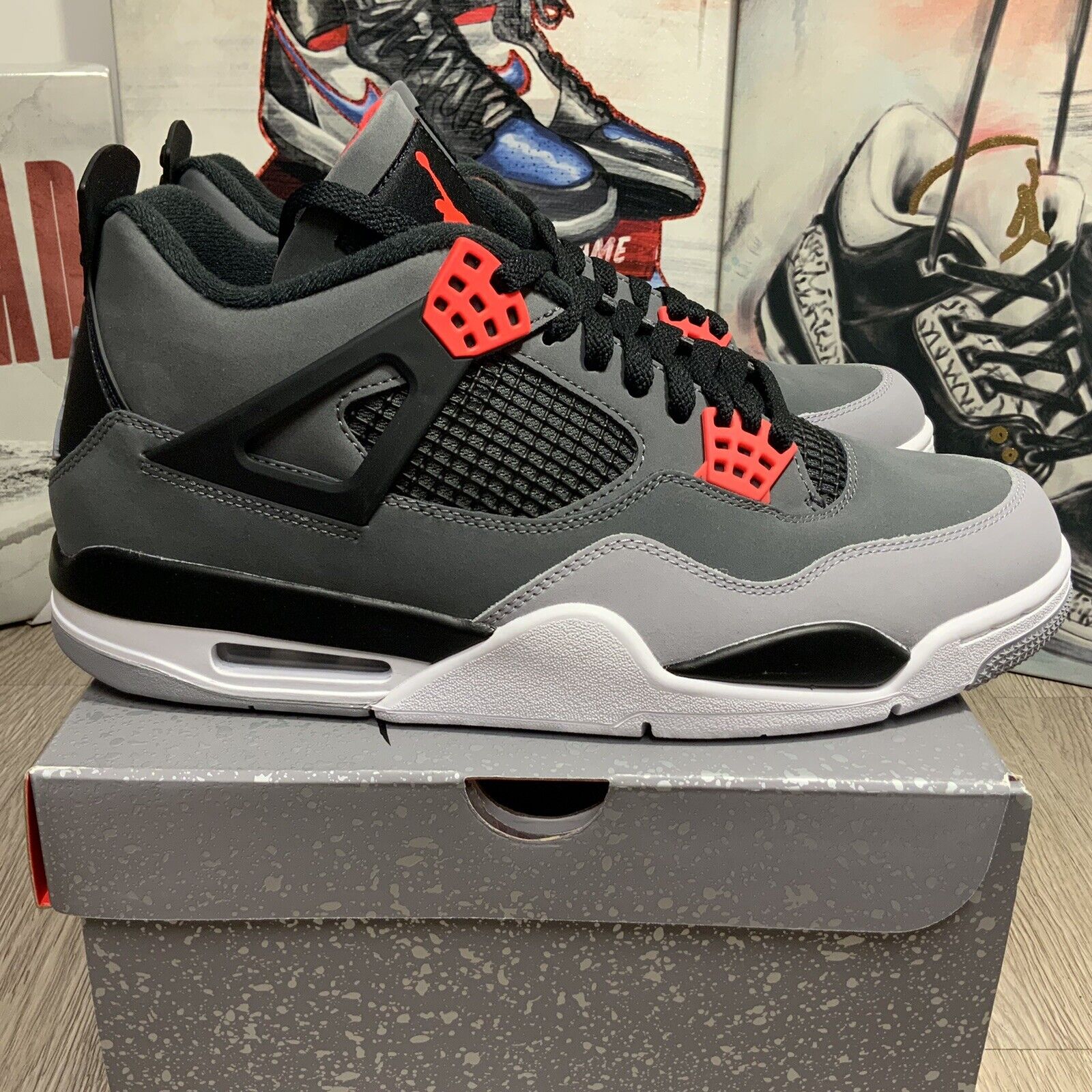 Air Jordan 4 Retro ‘Infrared’ photo review