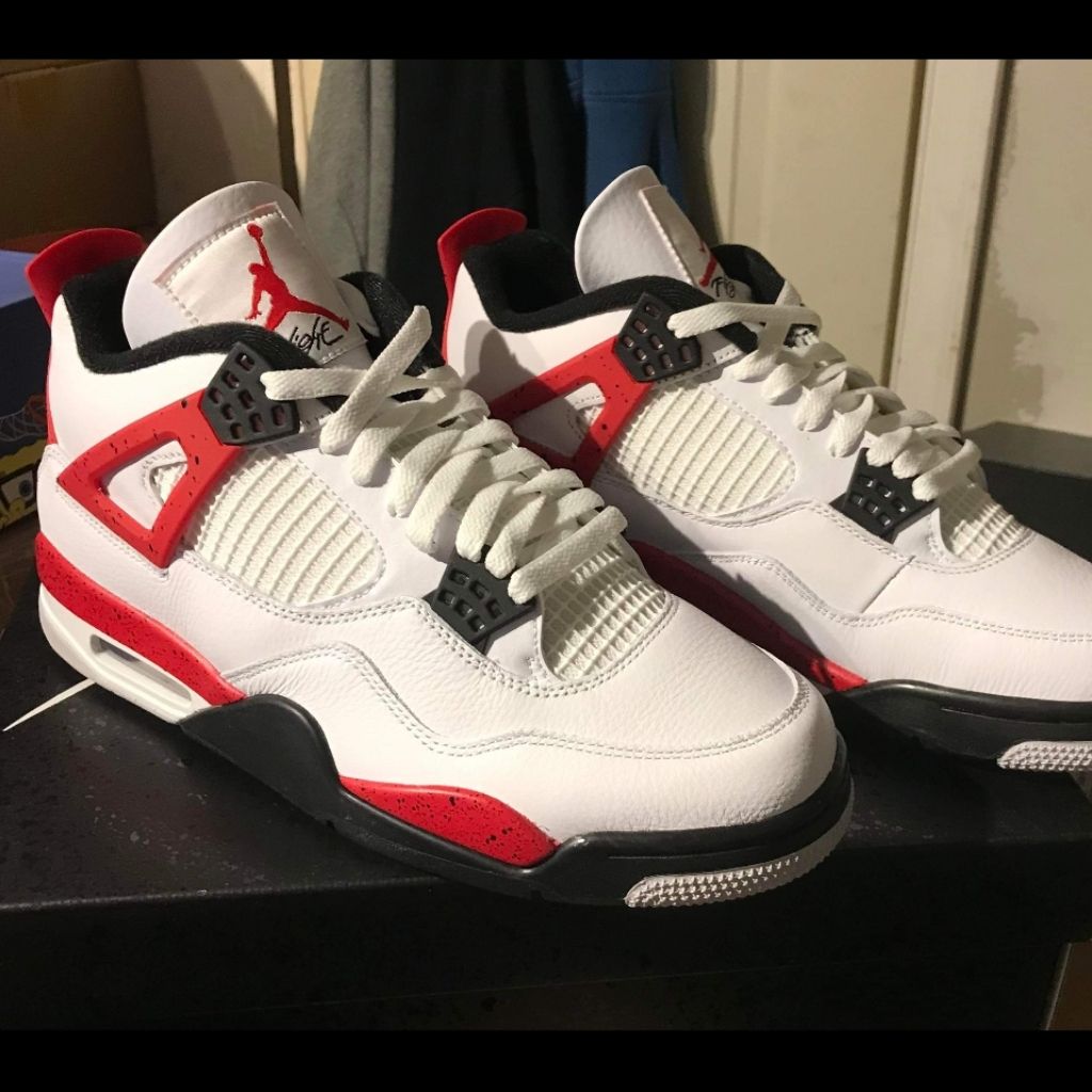 Air Jordan 4 Retro ‘Red Cement’ photo review