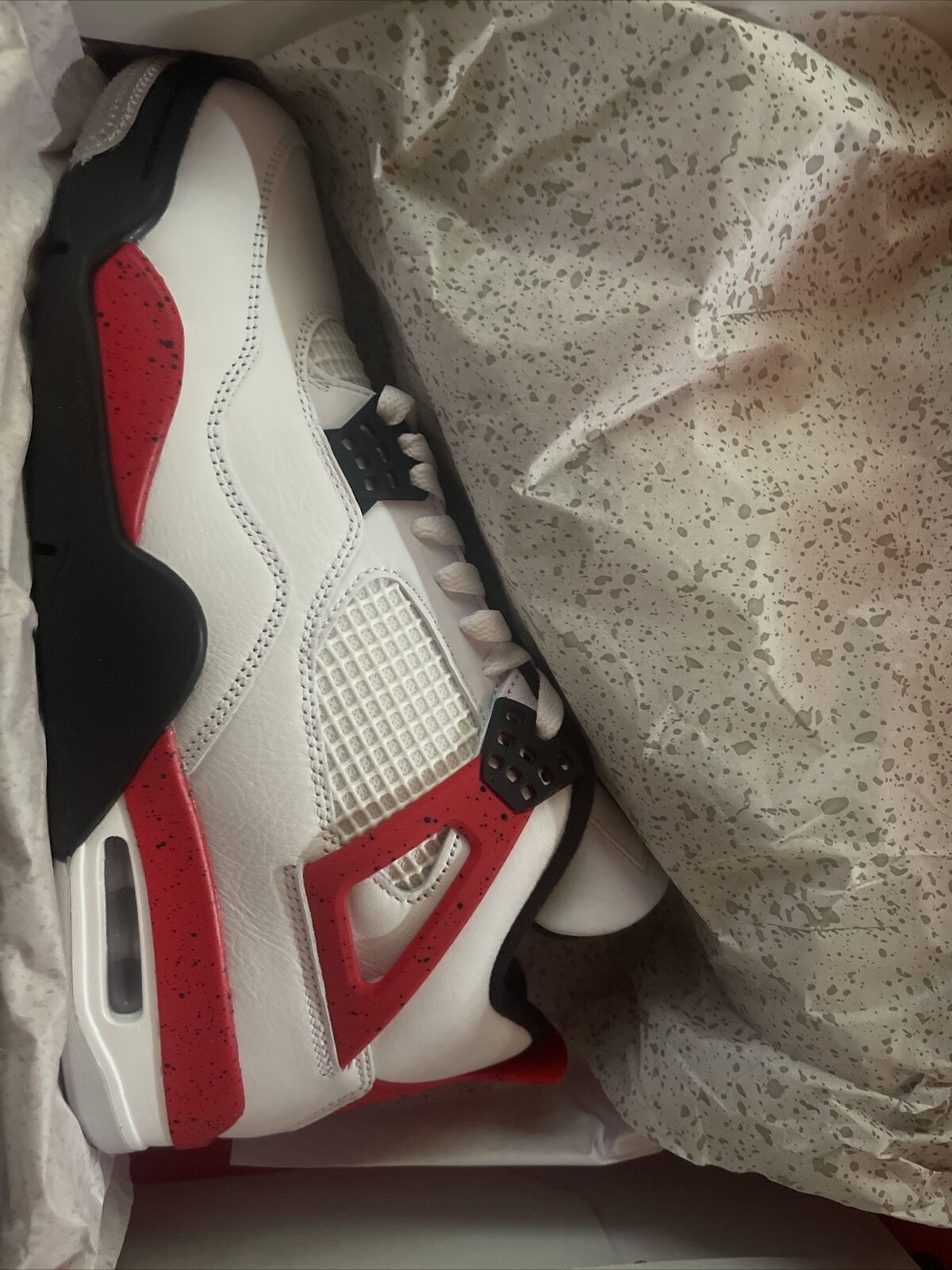Air Jordan 4 Retro ‘Red Cement’ photo review