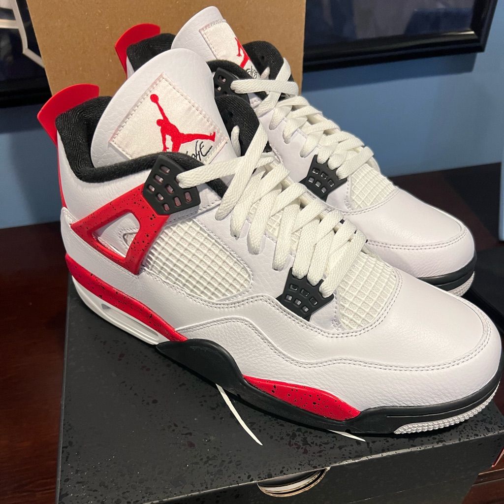 Air Jordan 4 Retro ‘Red Cement’ photo review