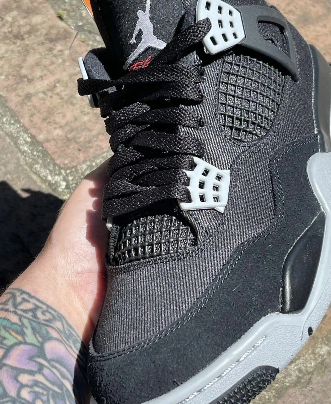 Air Jordan 4 Retro SE ‘Black Canvas’ photo review