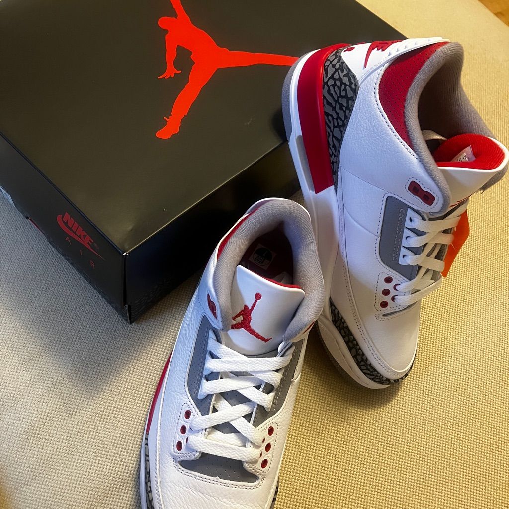 Air Jordan 3 Retro ‘Fire Red’ photo review