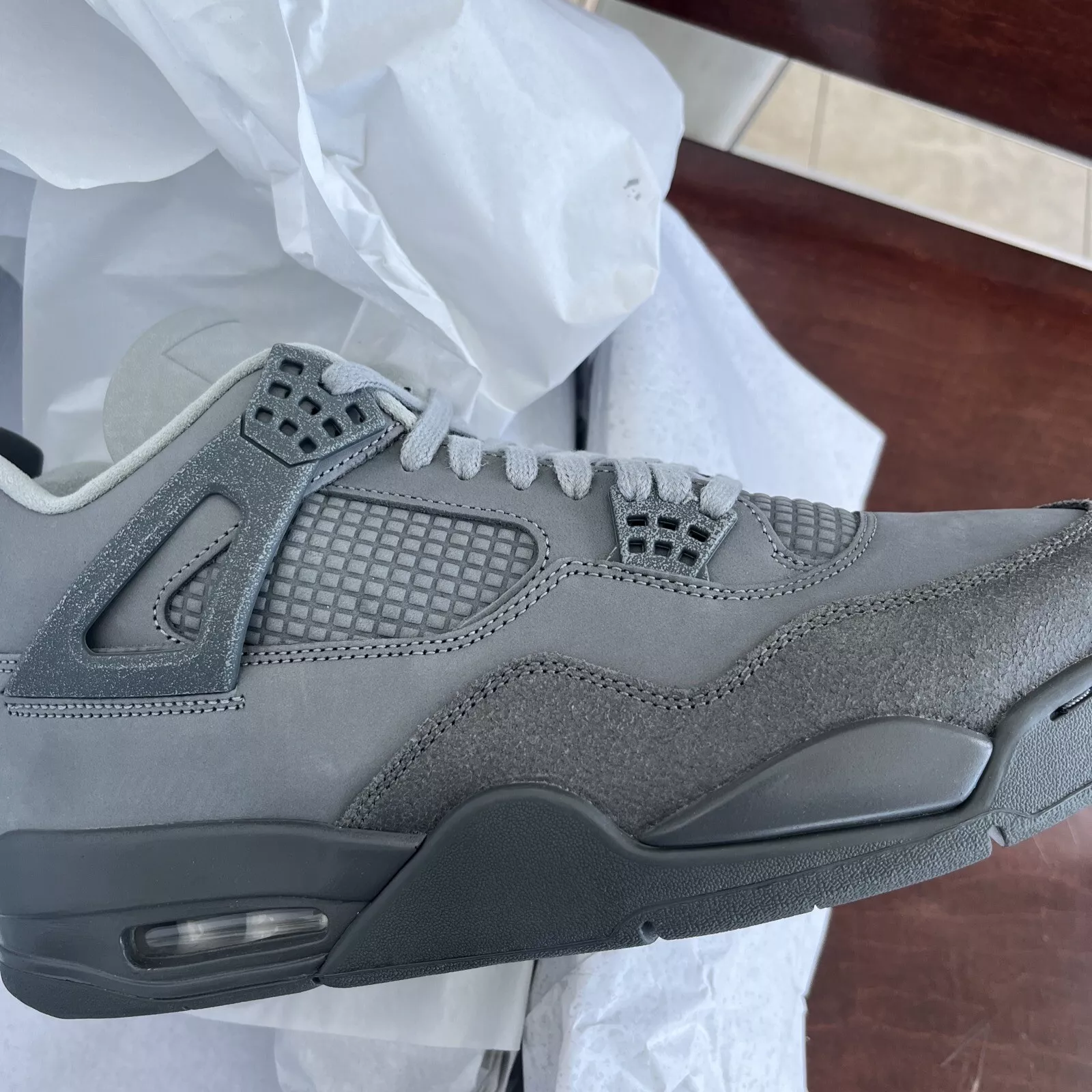 Air Jordan 4 Retro SE ‘Paris Olympics Wet Cement’ photo review