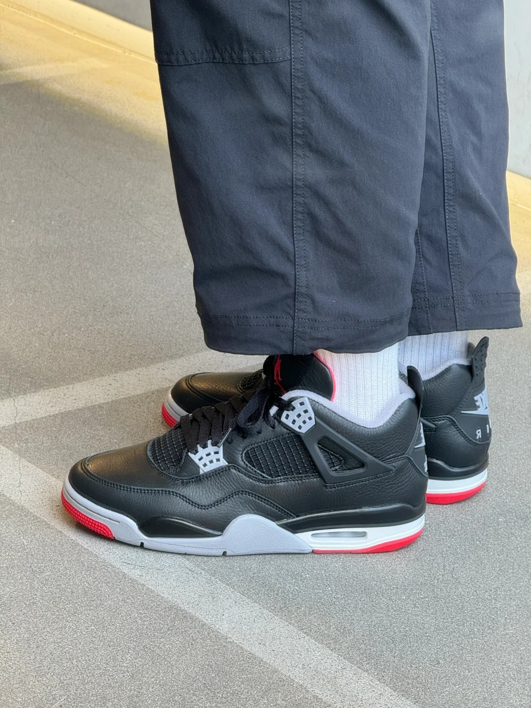 Air Jordan 4 Retro ‘Bred Reimagined’ photo review