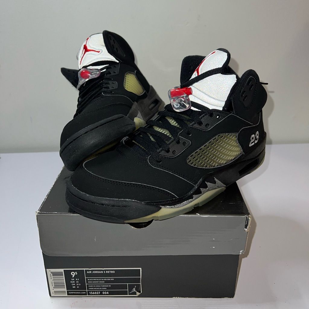 Air Jordan 5 Retro OG ‘Black Metallic Reimagined’ photo review